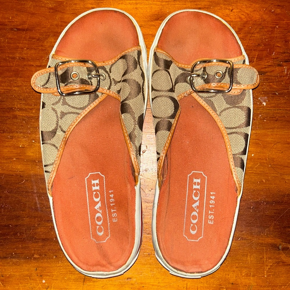 Vintage Coach Sandals